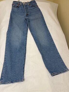 🔴LEVIS PREMIUM 🔵Ribcage Straight Ankle 🔵